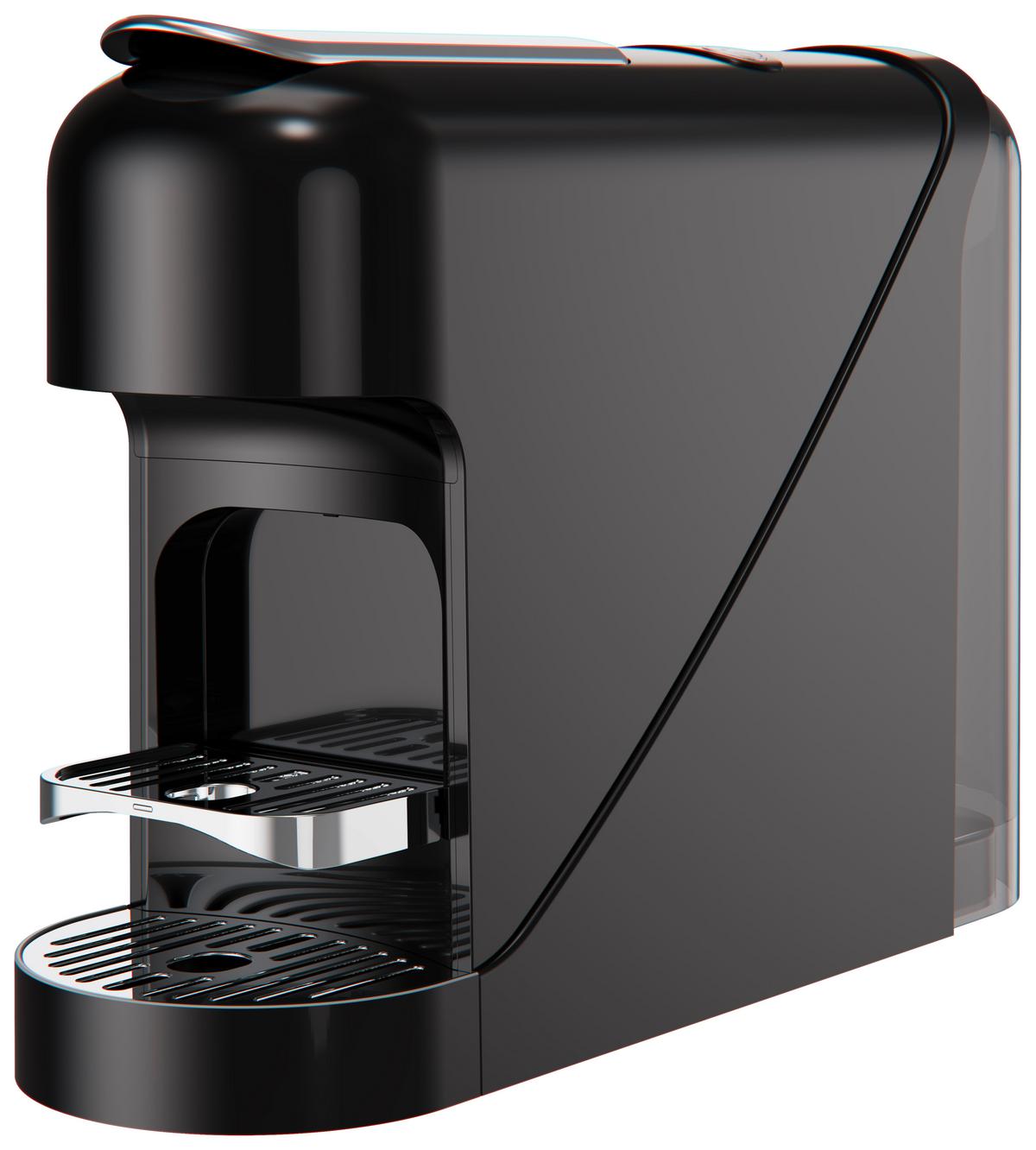 Kapselmaschine Jiom in Schwarz - Schwarz, KONVENTIONELL, Kunststoff/Metall (35/11,2/24,1cm) - Insido