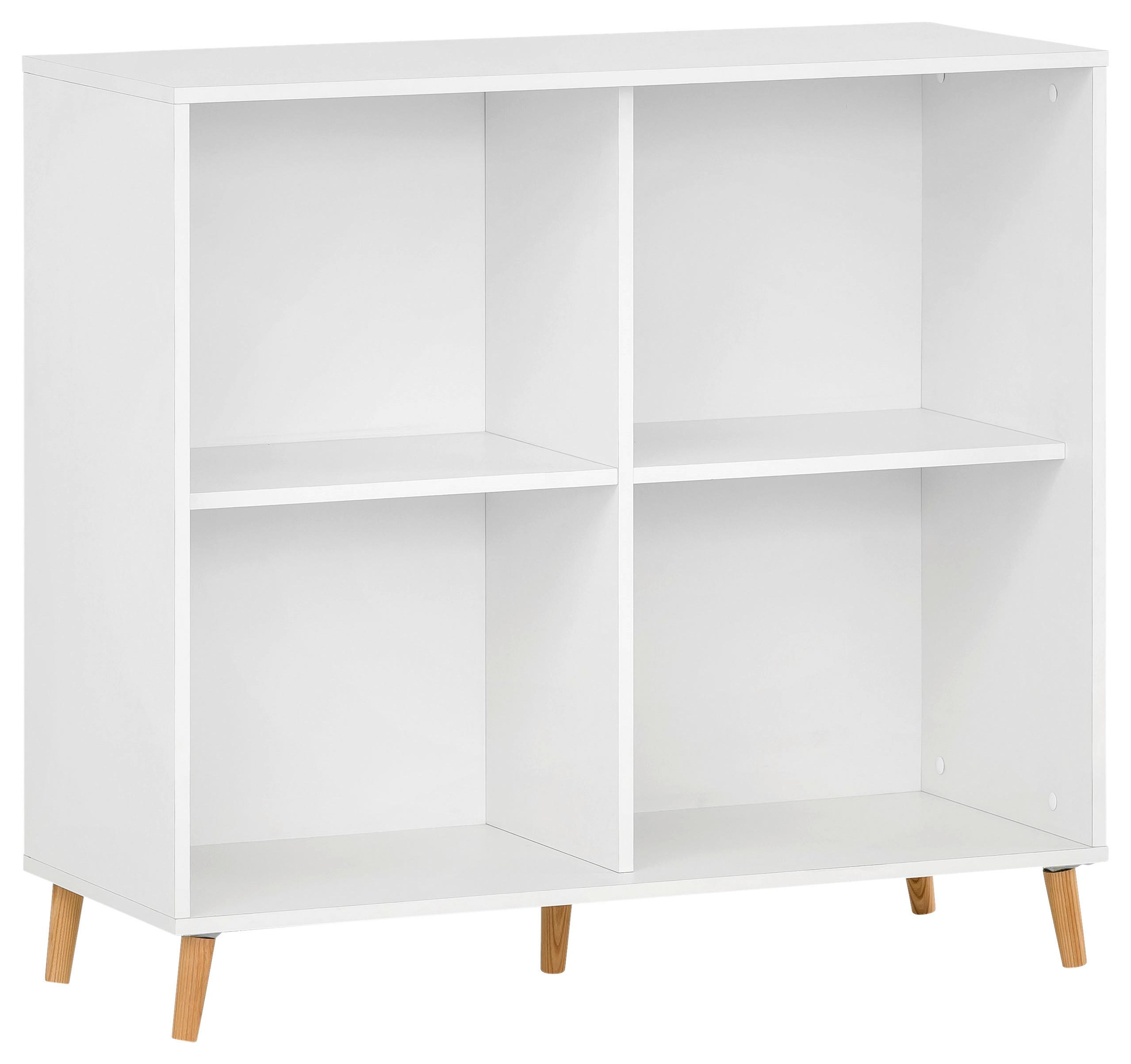 Aktenregal Serie 500 Weiß ca. 100,1x92,6x41cm - Weiß, MODERN, Holz/Holzwerkstoff (100,1/92,6/41cm) - MID.YOU