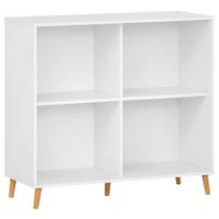 Aktenregal Serie 500 Weiß ca. 100,1x92,6x41cm - Weiß, MODERN, Holz/Holzwerkstoff (100,1/92,6/41cm) - MID.YOU