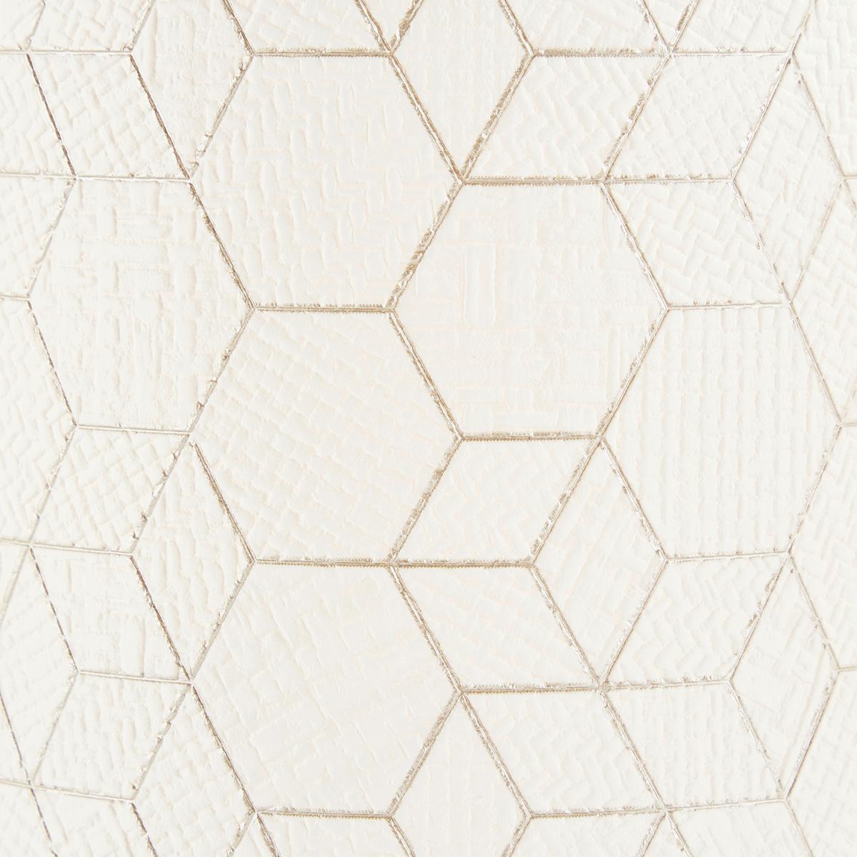 Deckenleuchte Galance in Weiß max. 20 Watt - Weiß, KONVENTIONELL, Textil/Metall (58/16cm) - Brilliant