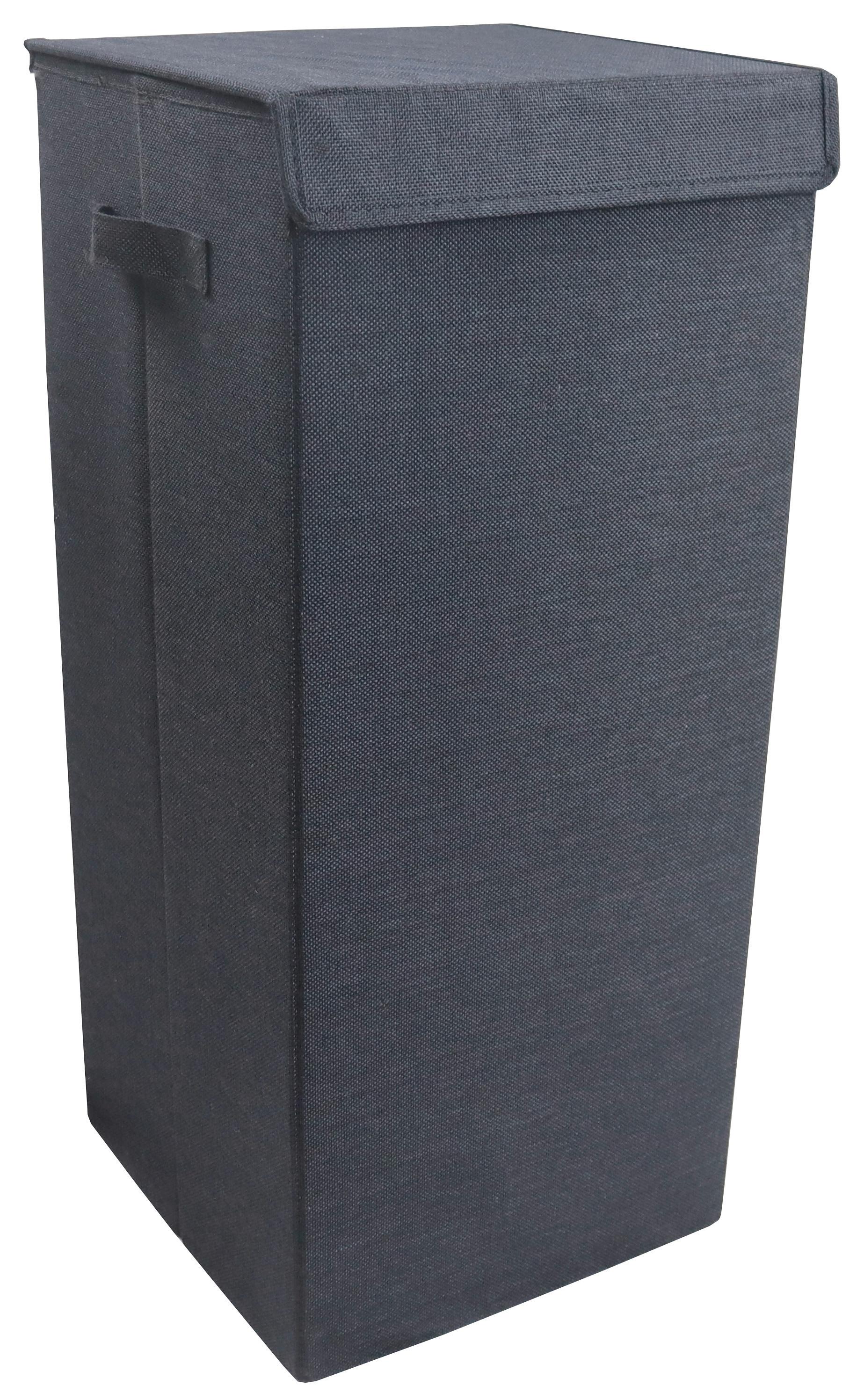 Košara Za Perilo Dreso L Dreso L - antracit, Moderno, tekstil (30/70/30cm) - MID.YOU