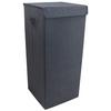 Wäschekorb Dreso L ca. 30x70x30 cm Anthrazit - Anthrazit, MODERN, Textil (30/70/30cm) - MID.YOU