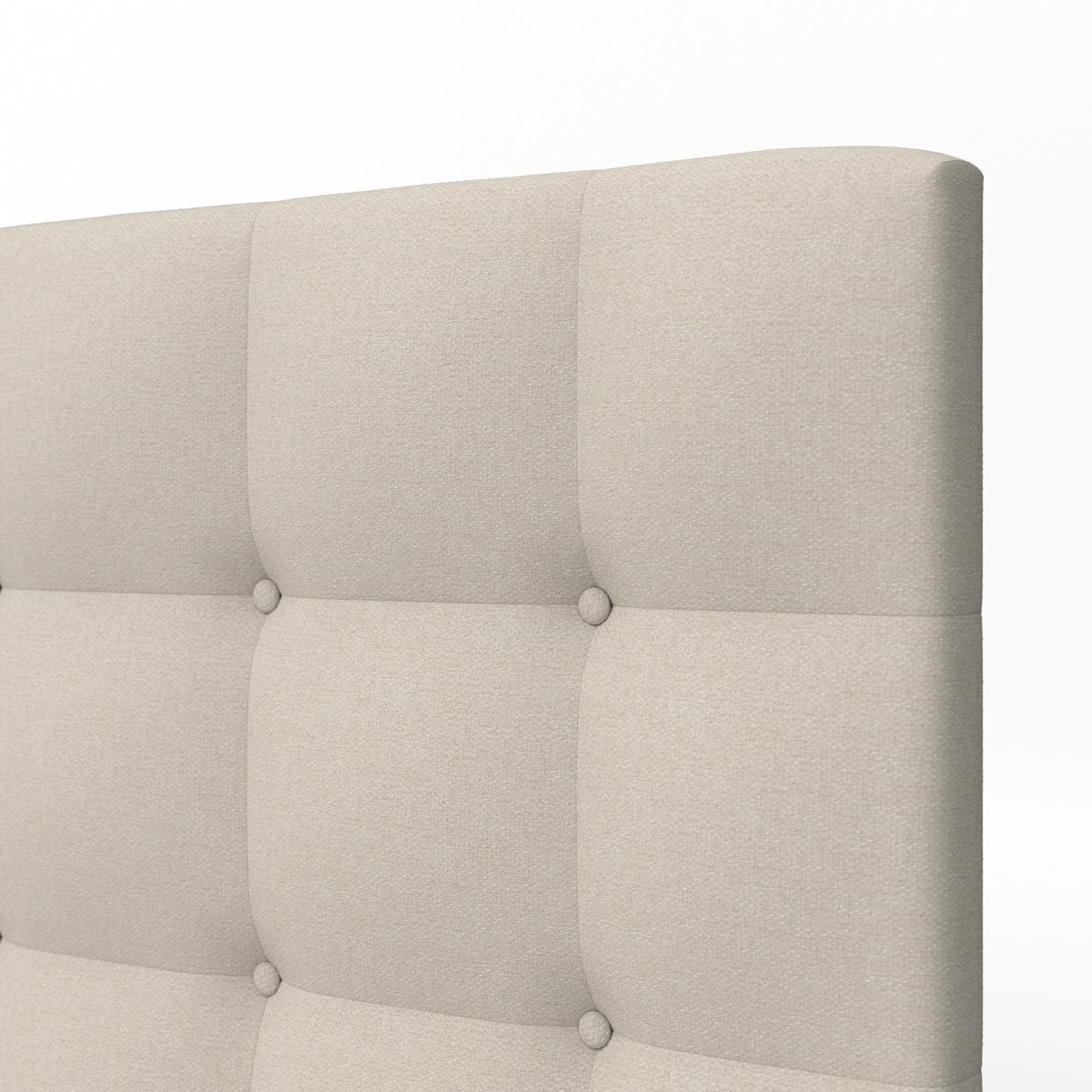 Polsterbett Frederico ca. 180x200 cm Beige - Beige/Schwarz, MODERN, Holz/Holzwerkstoff (180/200cm) - Bessagi Home