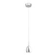 LED-Hängeleuchte Leonita - Chromfarben, MODERN, Metall (7,5/7,5/120cm) - MÖMAX modern living