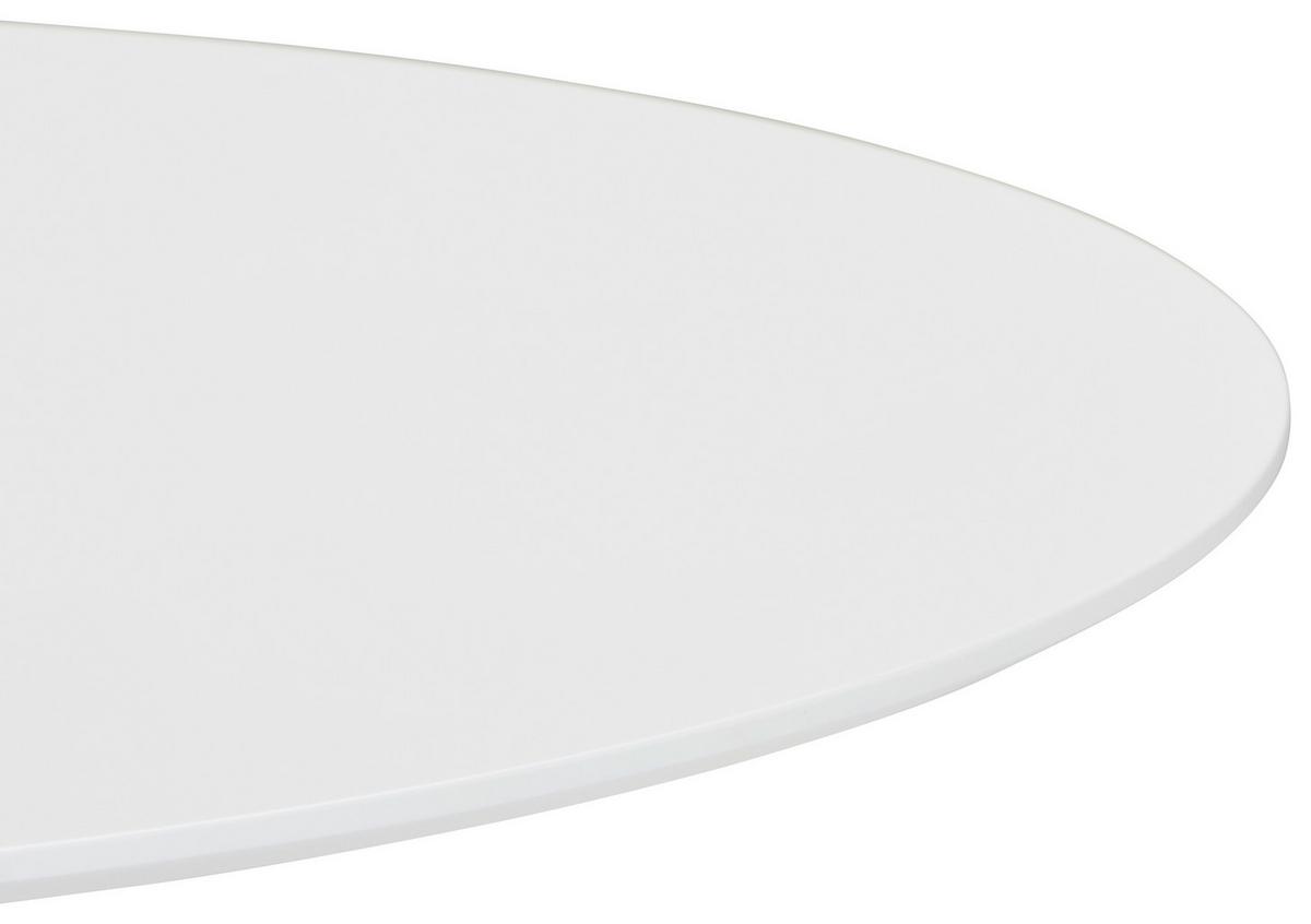 STÓŁ DO JADALNI ZEHN - biały, Modern, materiał drewnopochodny (120/120/76cm) - MID.YOU