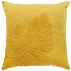 Zierkissen Leave in Gelb ca. 45x45cm - Gelb, Modern (45/45cm) - Premium Living