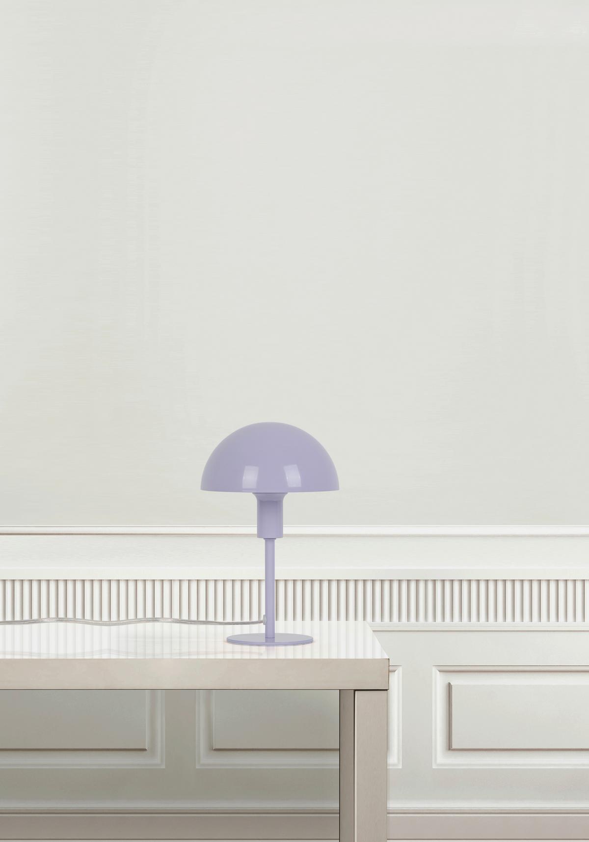 LAMPA STOŁOWA 2213745007 ELLEN MINI LILA - liliowy, Design, metal (16/25cm) - Nordlux