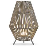 ZEWNĘTRZNA LAMPA STOJĄCA LUMCNT070SXWLNW CONTA - taupe, Natur, tworzywo sztuczne (48/72/48cm) - Newgarden