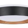 LED-TAKLAMPA LIA - vit, Klassisk, metall/trä (39/39/7cm) - Mömax