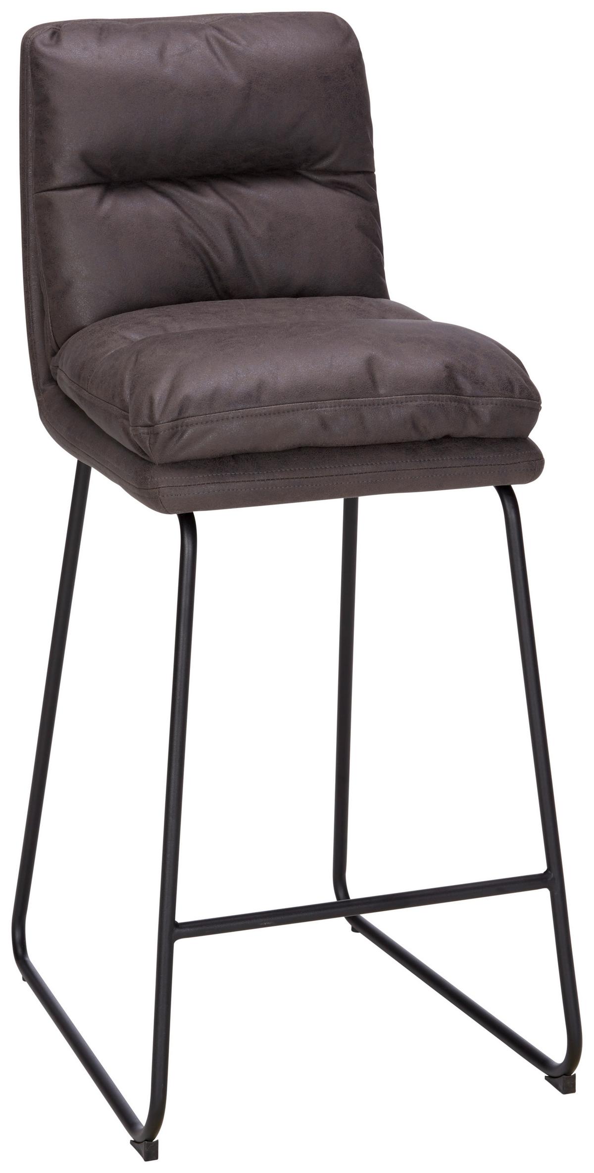 Barska Stolica Elements - siva/crna, Moderno, metal/tekstil (44/103/59cm) - Mömax