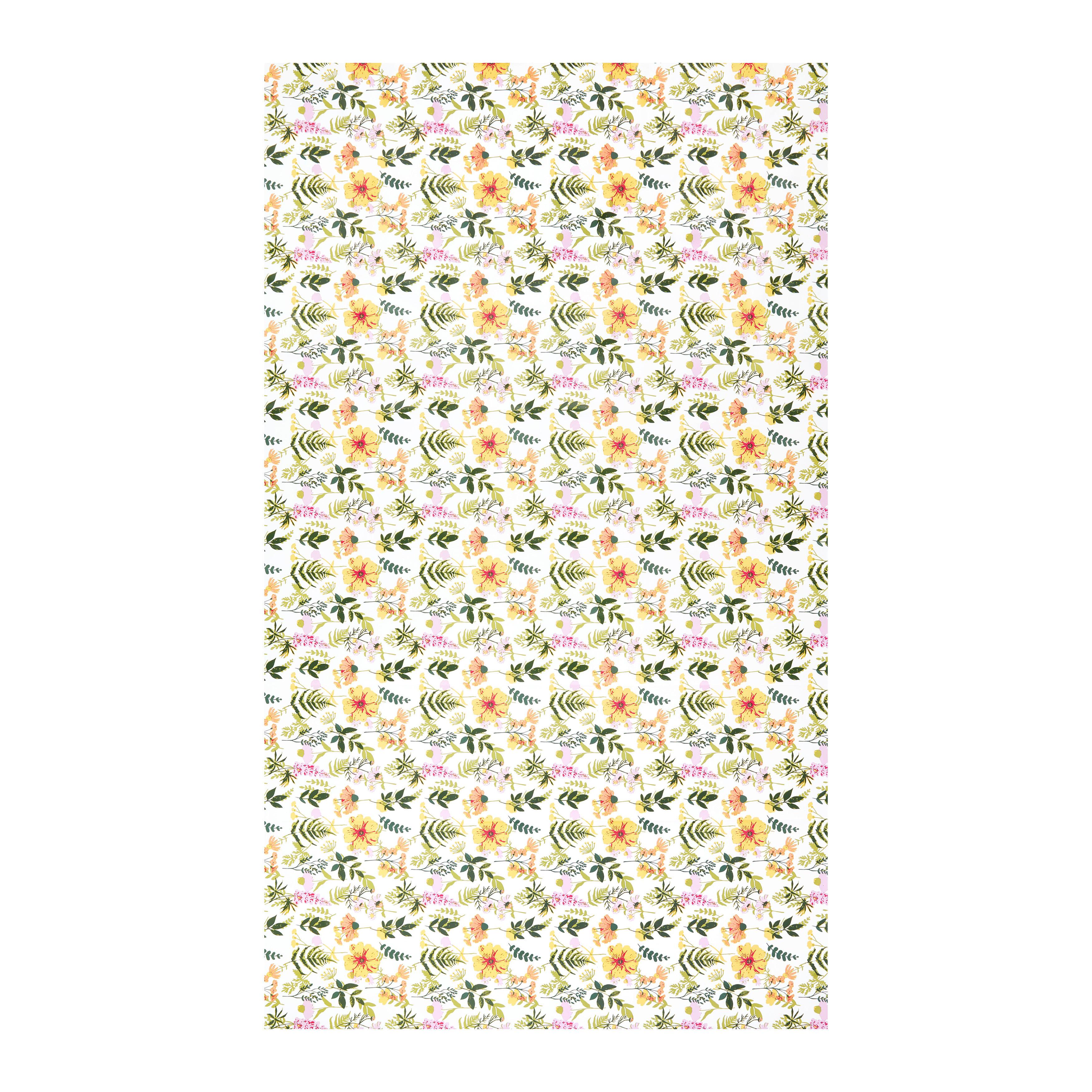 Tischdecke Petra Multicolor ca. 140x240cm - Gelb/Rosa, KONVENTIONELL, Textil (140/240cm) - Modern Living