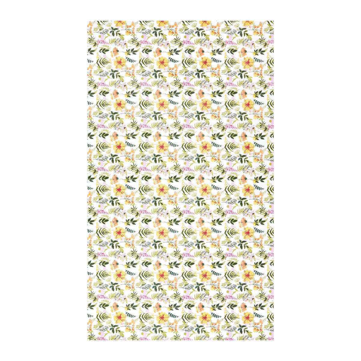 Tischdecke Petra Multicolor ca. 140x240cm - Gelb/Rosa, KONVENTIONELL, Textil (140/240cm) - Modern Living