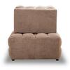 SCHLAFSESSEL LIARA - Schwarz/Mokka, MODERN, Holz/Textil (88/87/110cm) - Bessagi Home