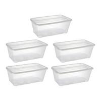 Set De Cutii Pentru Depozitare Shoes - străveziu, Konventionell, plastic (35/20/17,2cm) - Mömax