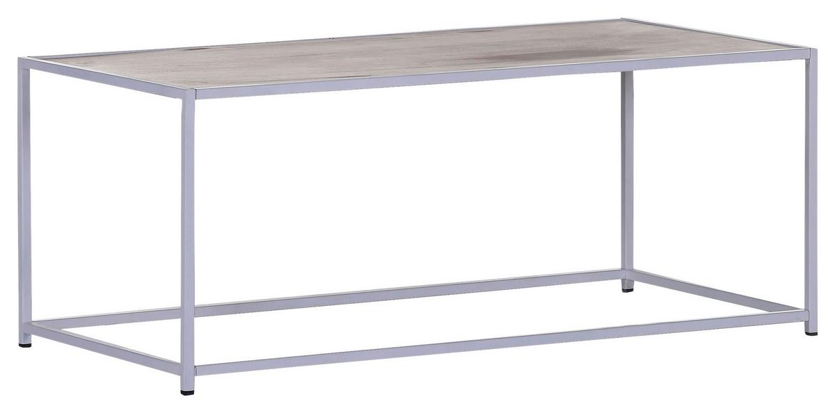 STOLIK KAWOWY INTRO - biały, Trend, metal/drewno (100/50/40cm) - Livetastic