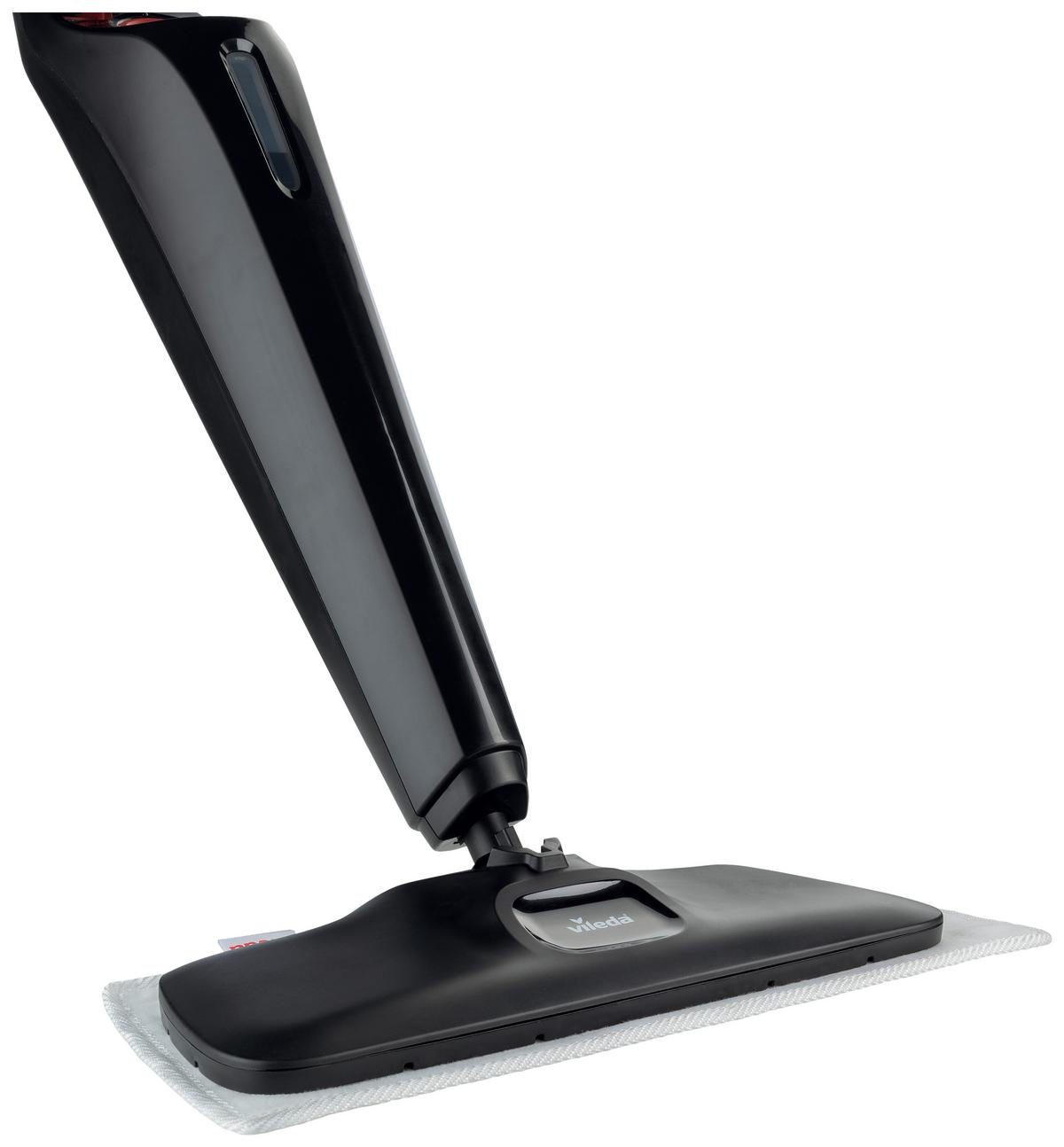 Bodenwischer Vileda-Steam Plus XXL Schwarz - Schwarz, Basics, Textil (25,6/14,7/68,7cm) - Vileda