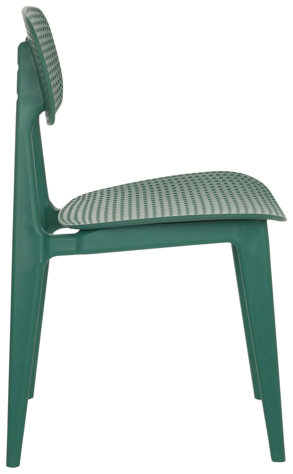 Vrtni Stol Artifo Hol, Zelena - zelena, Basics, umetna masa (42/79/51cm) - MID.YOU