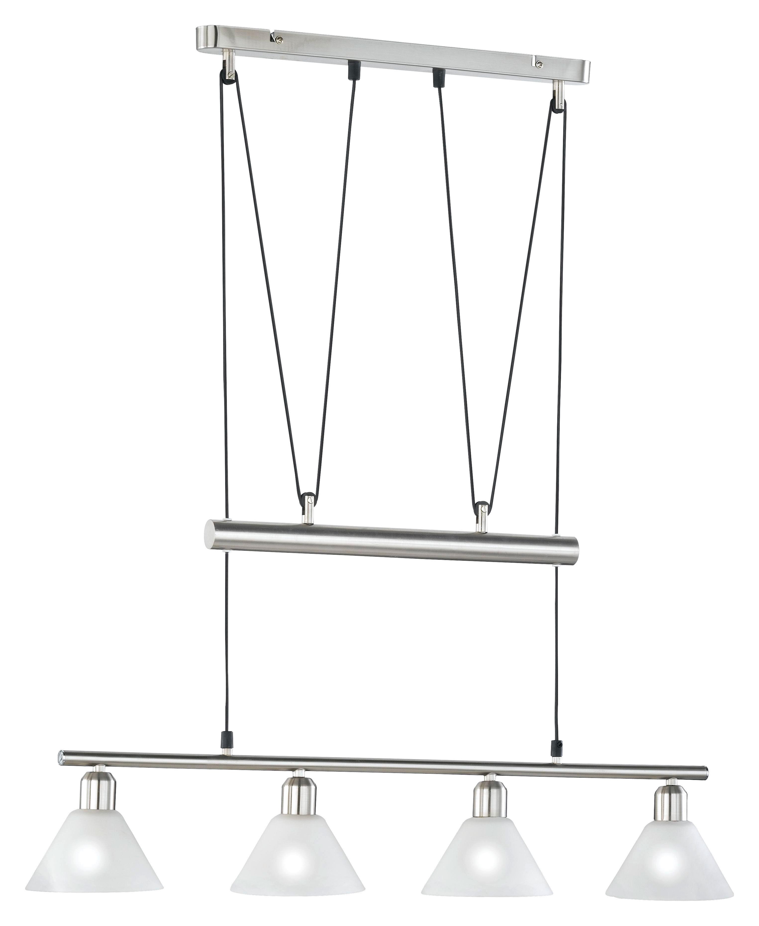 LAMPA WISZĄCA 3751041-07 - kolor niklowy, Konventionell, metal (80/14/180cm) - Trio Leuchten