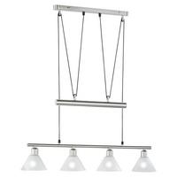 LAMPA WISZĄCA 3751041-07 - kolor niklowy, Konventionell, metal (80/14/180cm) - Trio Leuchten
