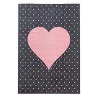 Kinderteppich Bambi Pink ca. 140x200cm - Pink, Trend, Textil (140/200cm) - Ben'n'jen