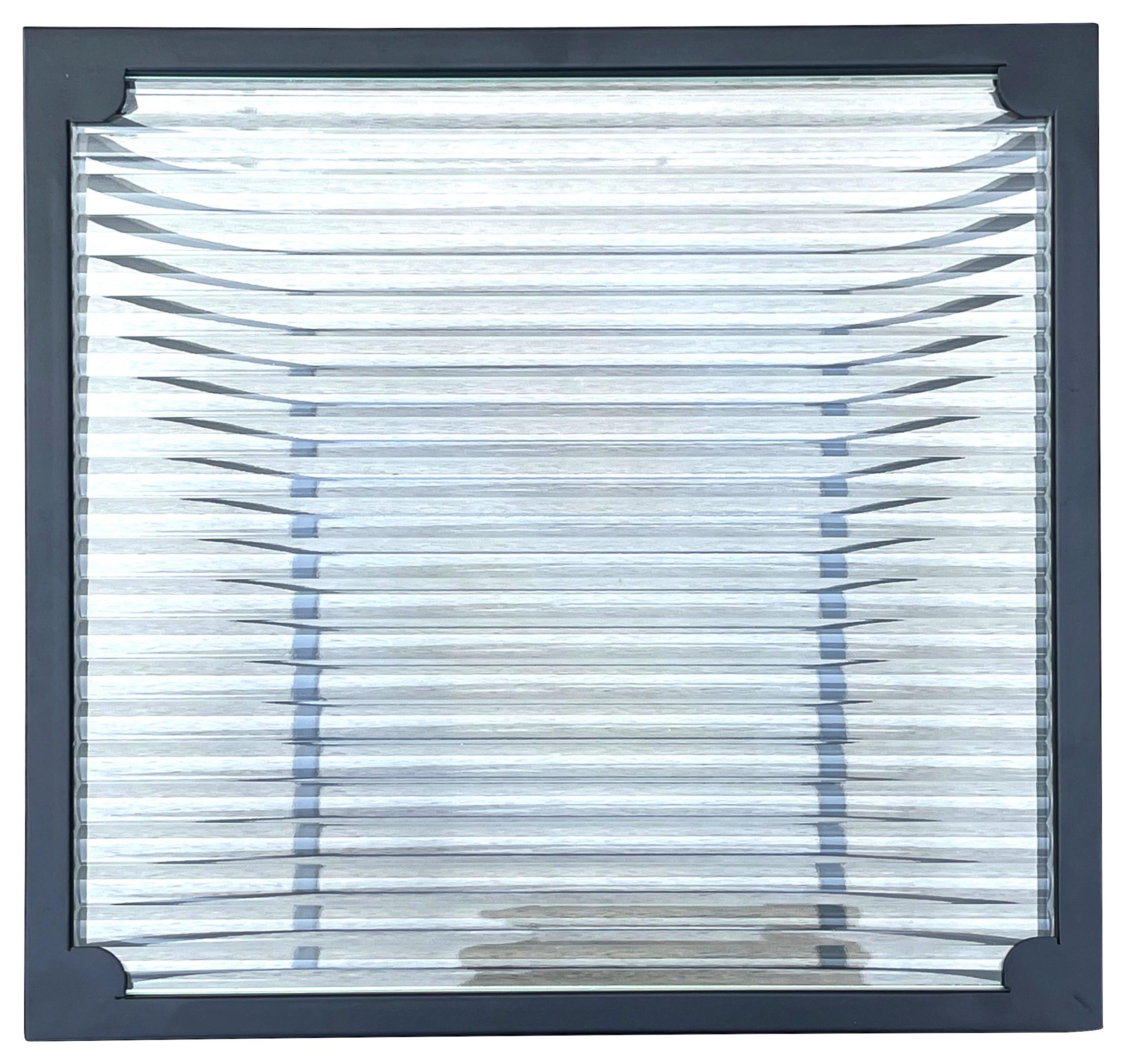 Blumensäule Shine in Schwarz/Transparent - Transparent/Schwarz, Modern, Glas/Metall (30/70/30cm) - Mömax