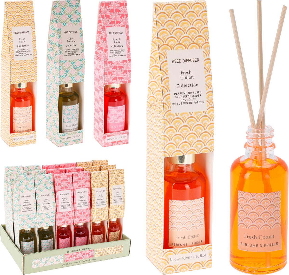 Diffúzor Garden - sárga/pink, Üveg (0,05l)