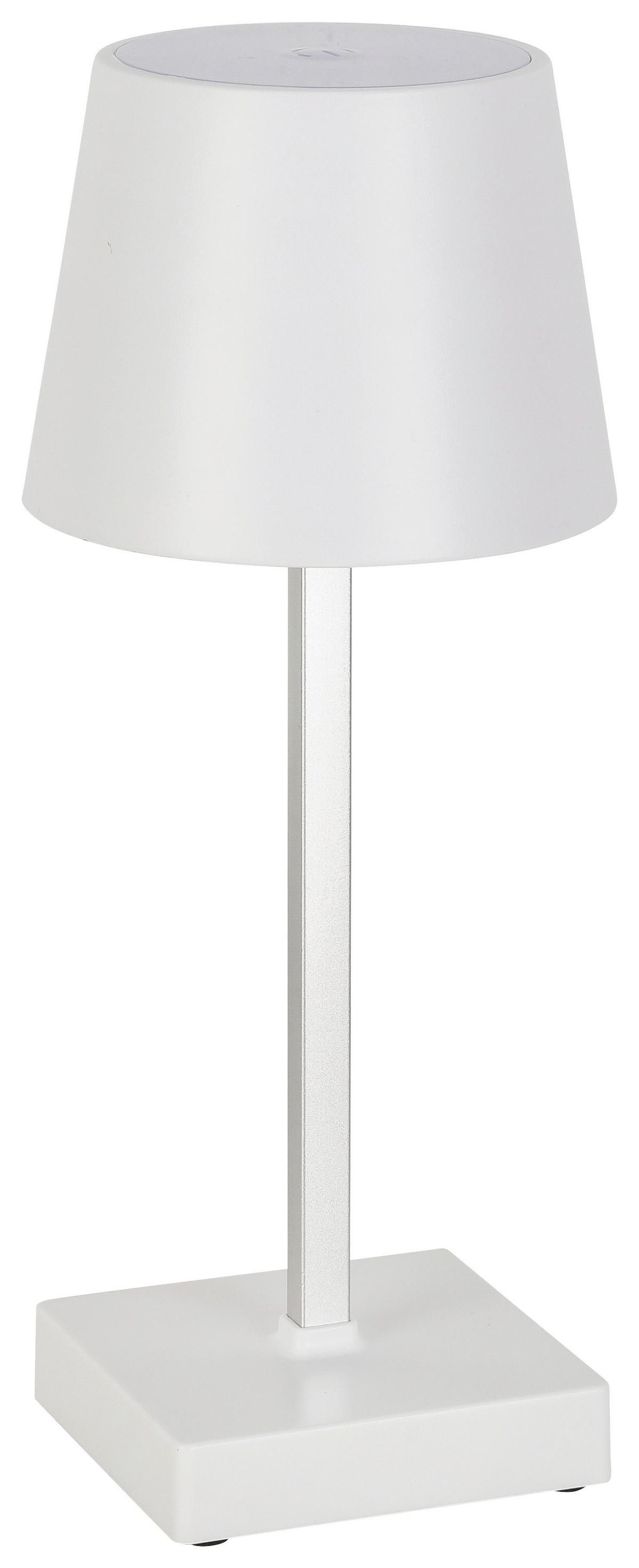 Led-dekorativna Svjetiljka Gopi - bijela/srebrne boje, Romantično / ladanjski, metal/plastika (10,5/26cm) - Modern Living