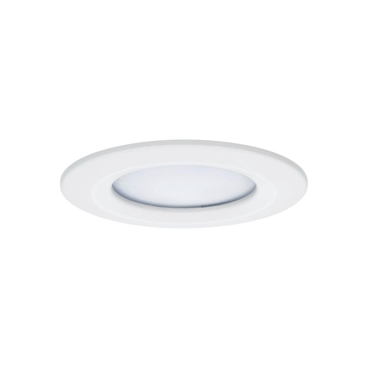 LED-Deckenleuchte Nova max. 3x 6,5 Watt, 3-teilig - Alufarben/Weiß, Basics, Metall (7.8cm) - Paulmann