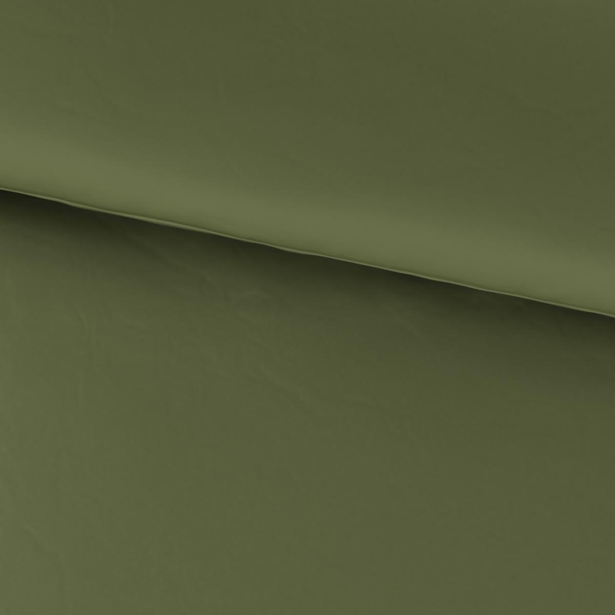 Bettwäsche Alex Uni XXL ca. 200x220cm - Olivgrün, MODERN, Textil (200/220cm) - Premium Living