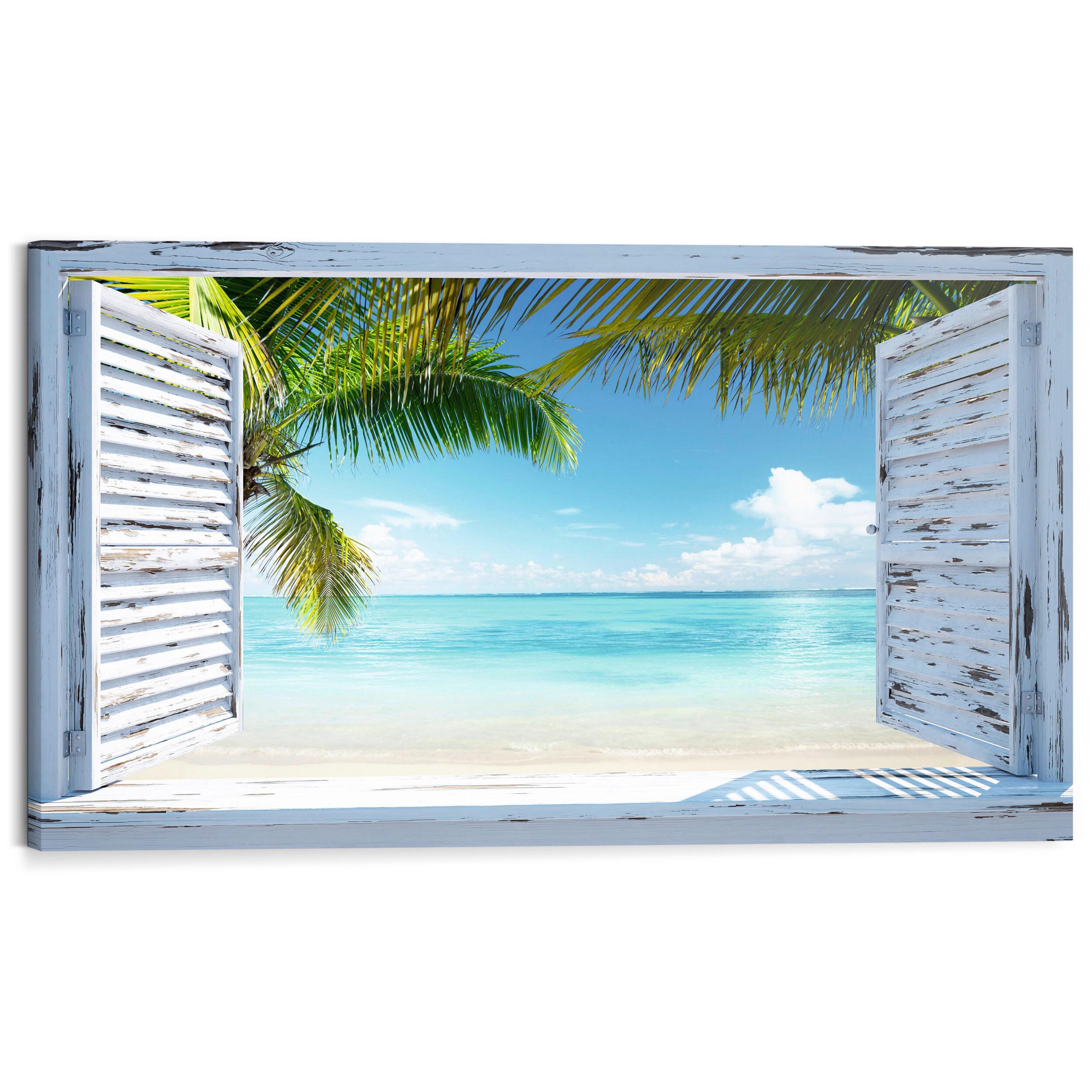 Bild Beach Shutters Multicolor - Multicolor, Basics, Holz/Papier (70/118/2cm) - Reinders!