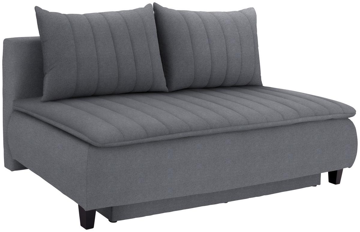 Boxspring Sofa Marino - tamno siva/crna, Moderno, tekstil/drvo (208/102/96cm) - Best Price