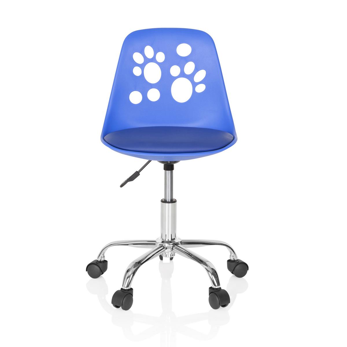 Mladinski Vrtljivi Stol Fancy I, Modra - modra, Moderno, umetna masa/tekstil (40/72-82/44cm) - MID.YOU