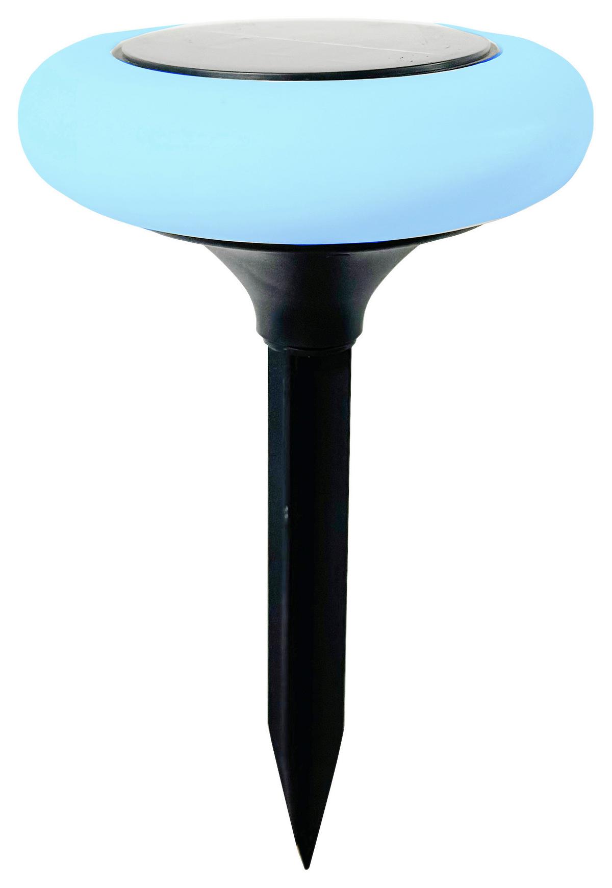 Lampă solară Ruim - alb/negru, Konventionell, plastic (13,8/25cm) - Modern Living