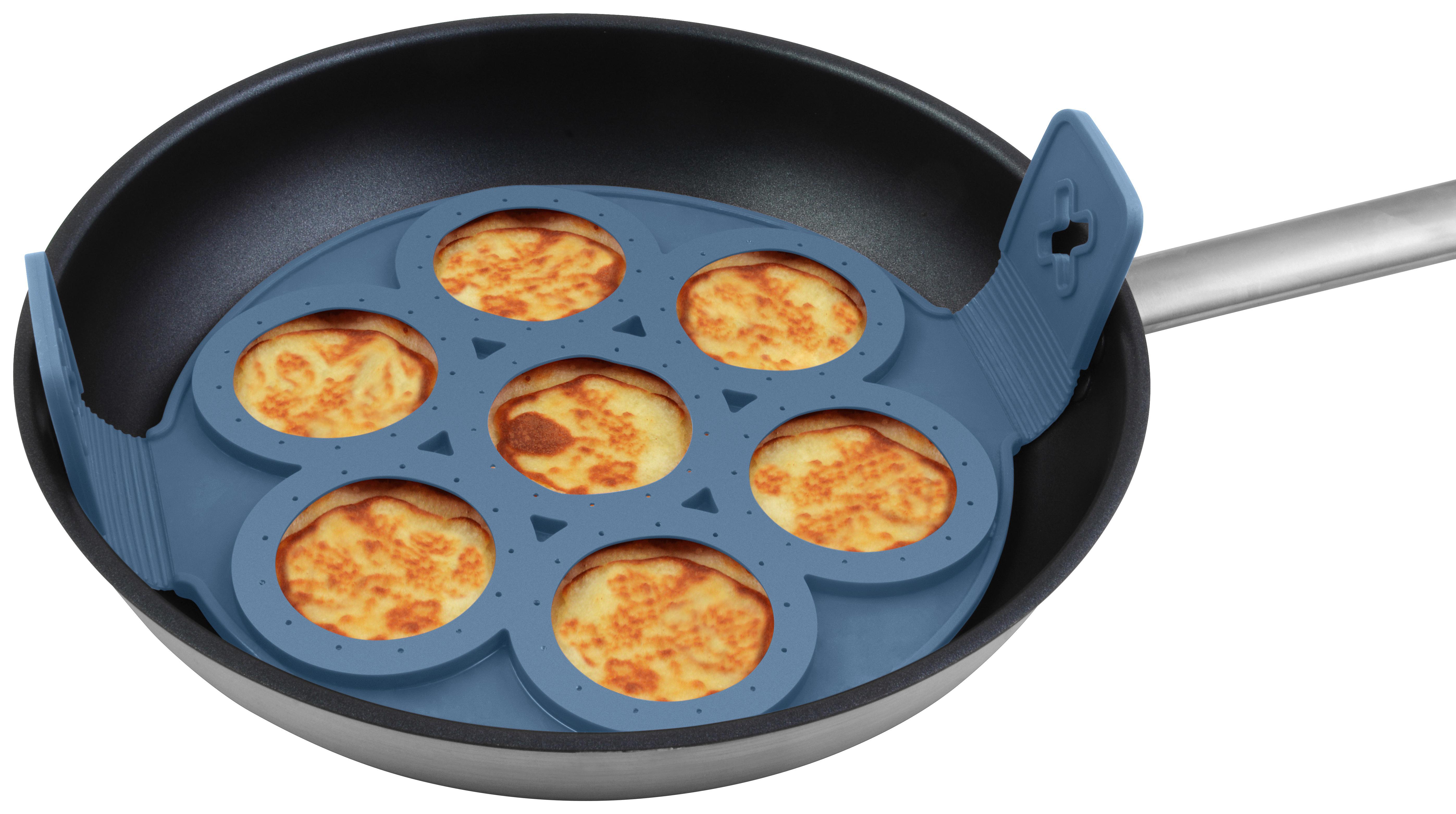 Backform Blinis verschiedene Farben - Blau/Rosa, KONVENTIONELL, Kunststoff (40/24/1,5cm)