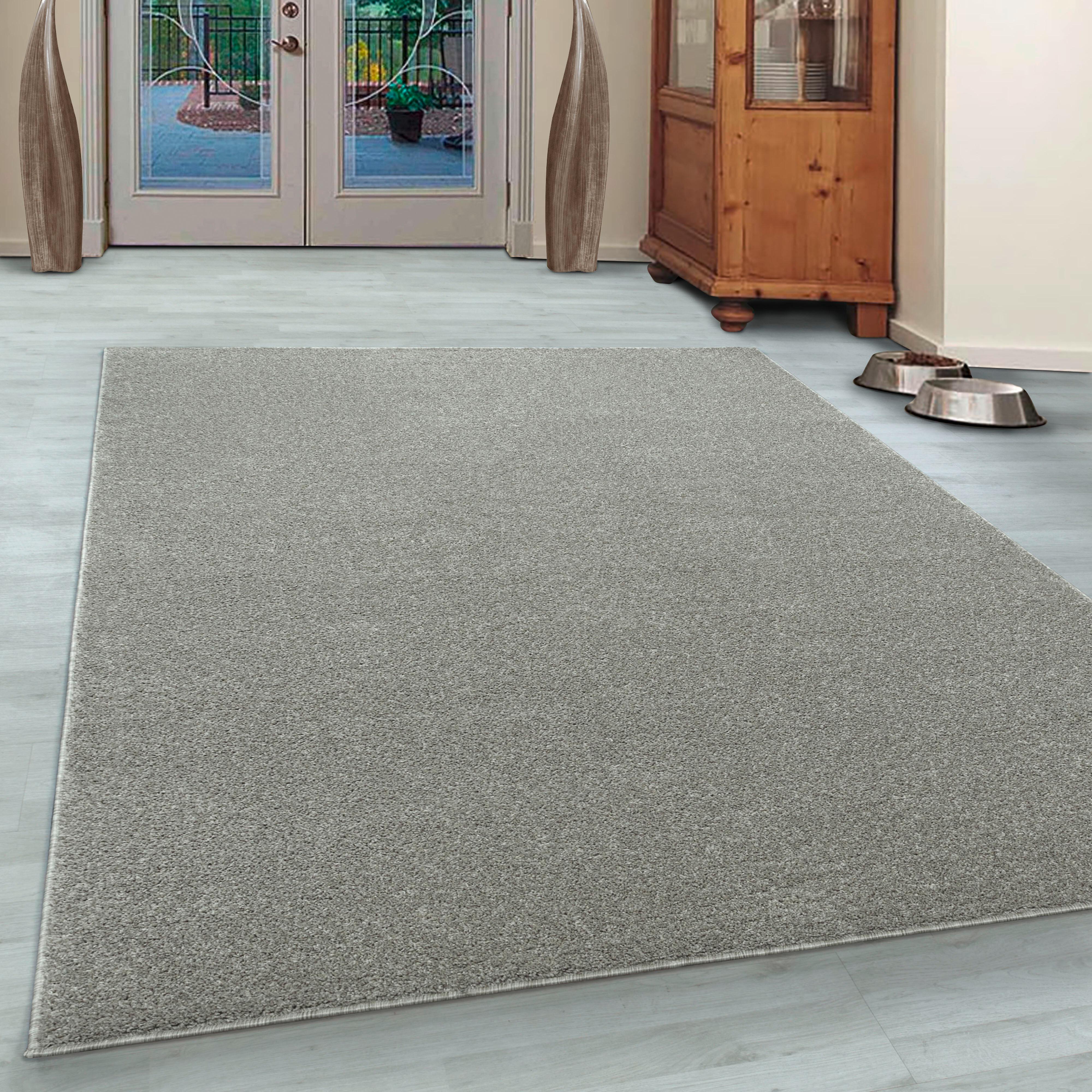Webteppich Ata Greige ca. 280x370cm - Greige, Basics, Textil (280/370cm) - Novel