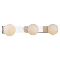 Wandleuchte Mini max. 18 Watt - Chromfarben/Weiß, Basics (12,5/50/10cm) - Markslöjd