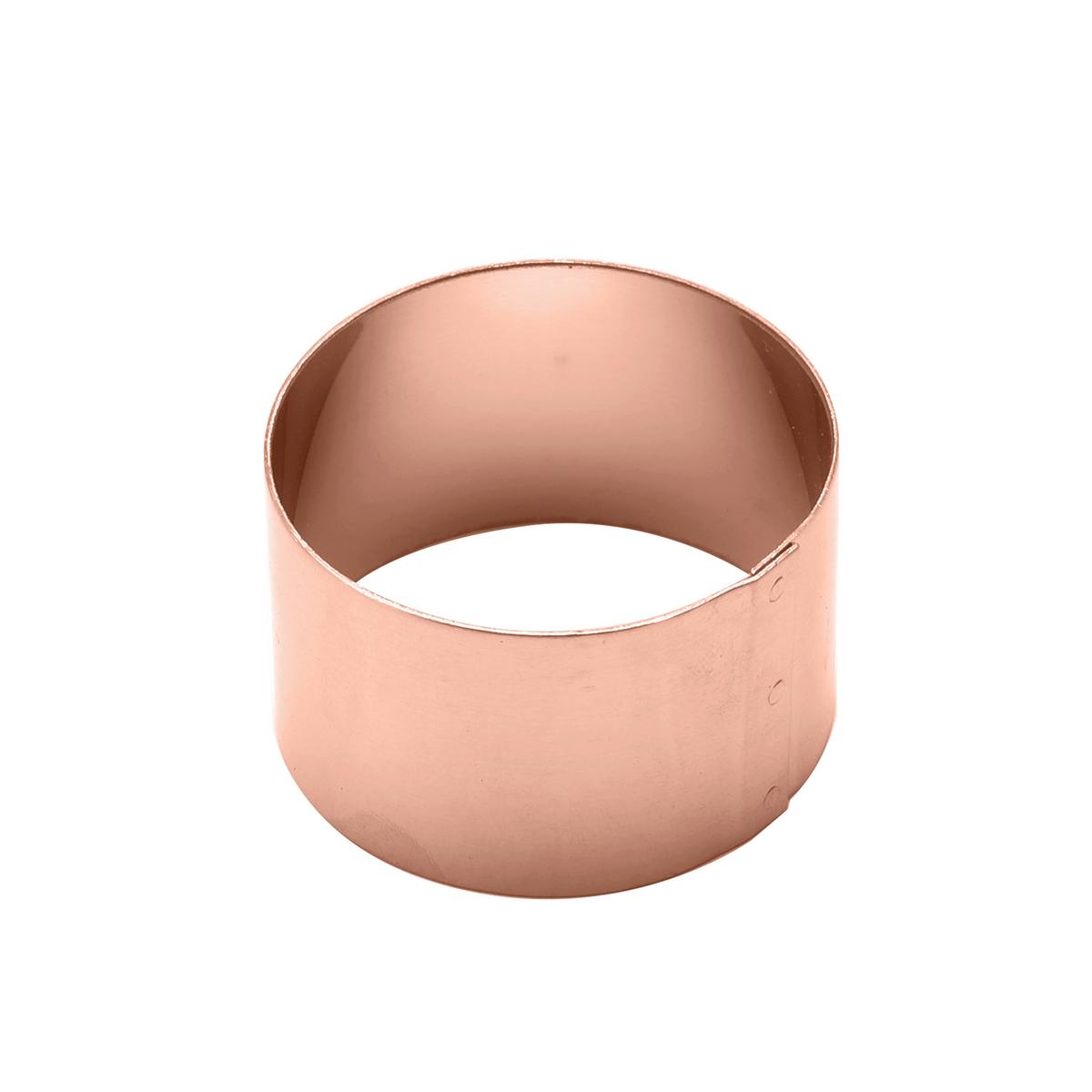 Szalvétagyűrűszett Ew-Nr-2109k - rézszínű, Basics, fém (4/2,5cm) - Echtwerk