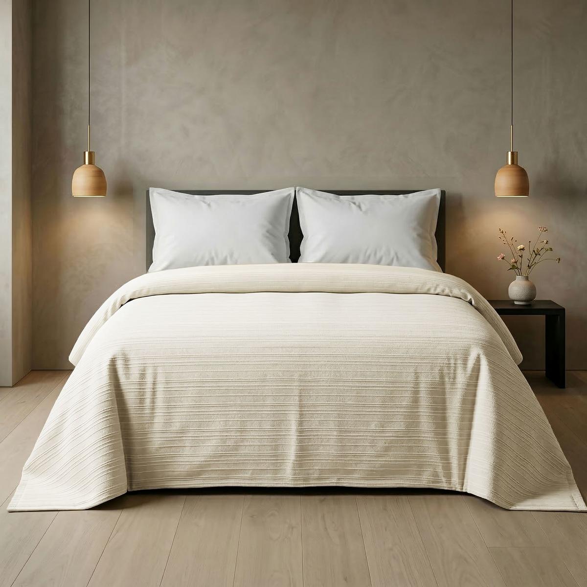 Pregrinjalo Mia - bež, tekstil (160/220cm) - Mömax