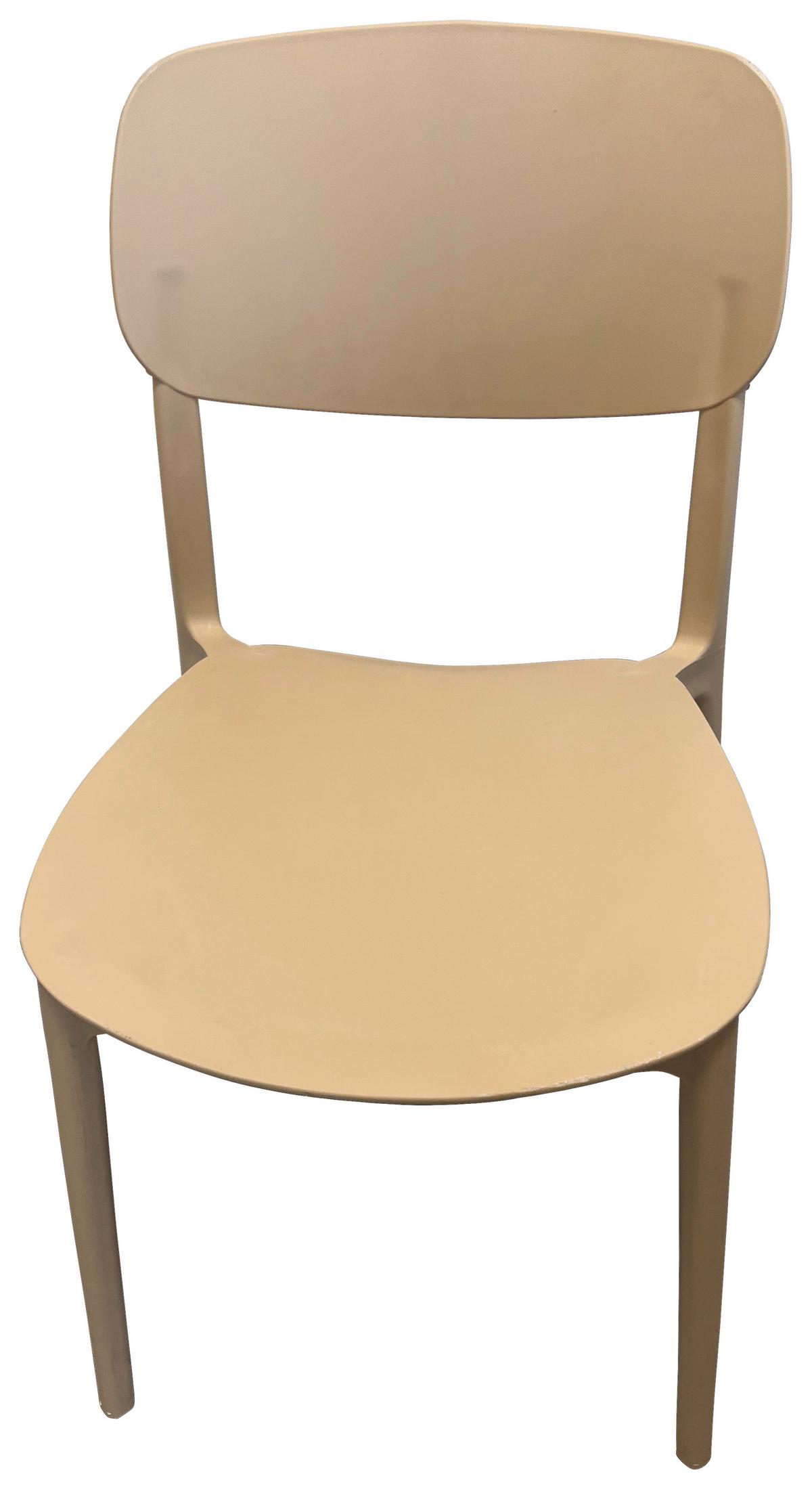 Stuhl Jiri Beige - Beige, MODERN, Kunststoff (44/78/49cm) - Based
