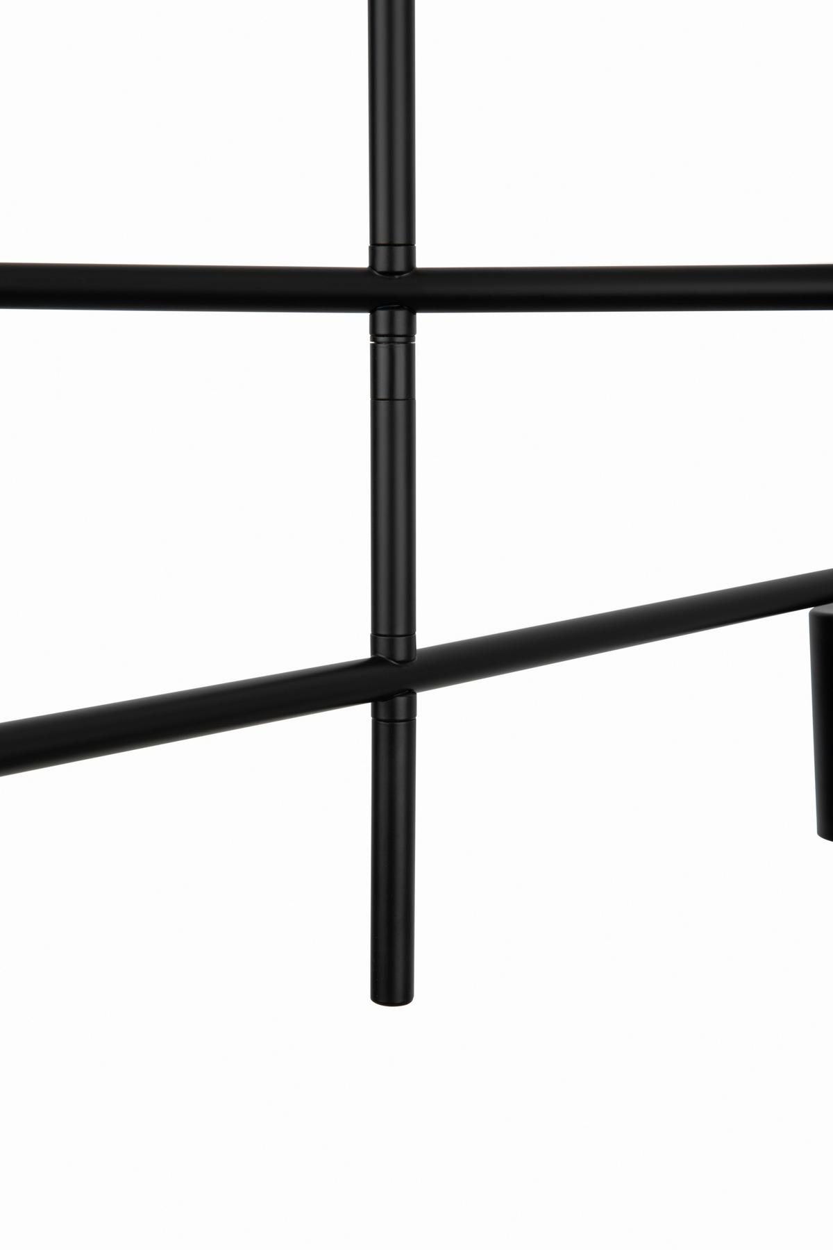 LAMPA WISZĄCA KONNY - czarny, Design, metal (80/80/86cm) - Collett's Monde