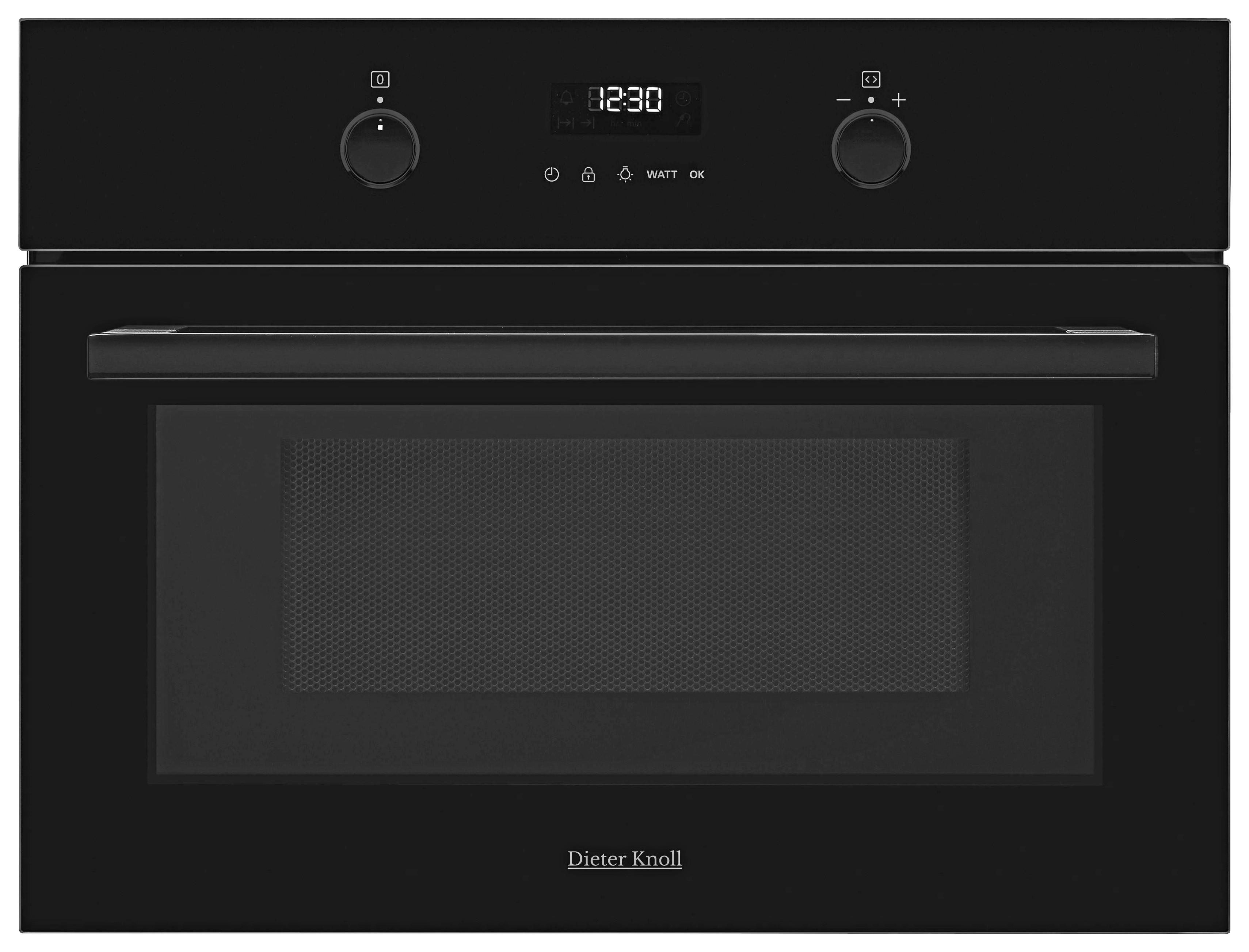 Einbaumikrowelle DKK57305BK - Schwarz, Basics, Metall (59,5/45,5/56,7cm) - Dieter Knoll