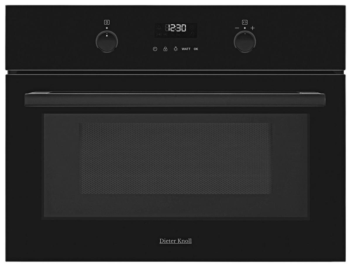 Einbaumikrowelle DKK57305BK - Schwarz, Basics, Metall (59,5/45,5/56,7cm) - Dieter Knoll