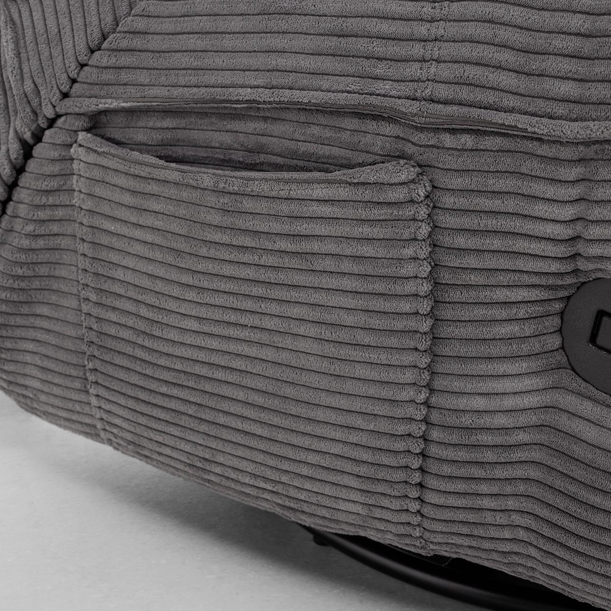 Relax Fotel Alura - sötétszürke, Modern, textil/fa (90/92/90cm) - Bessagi Home