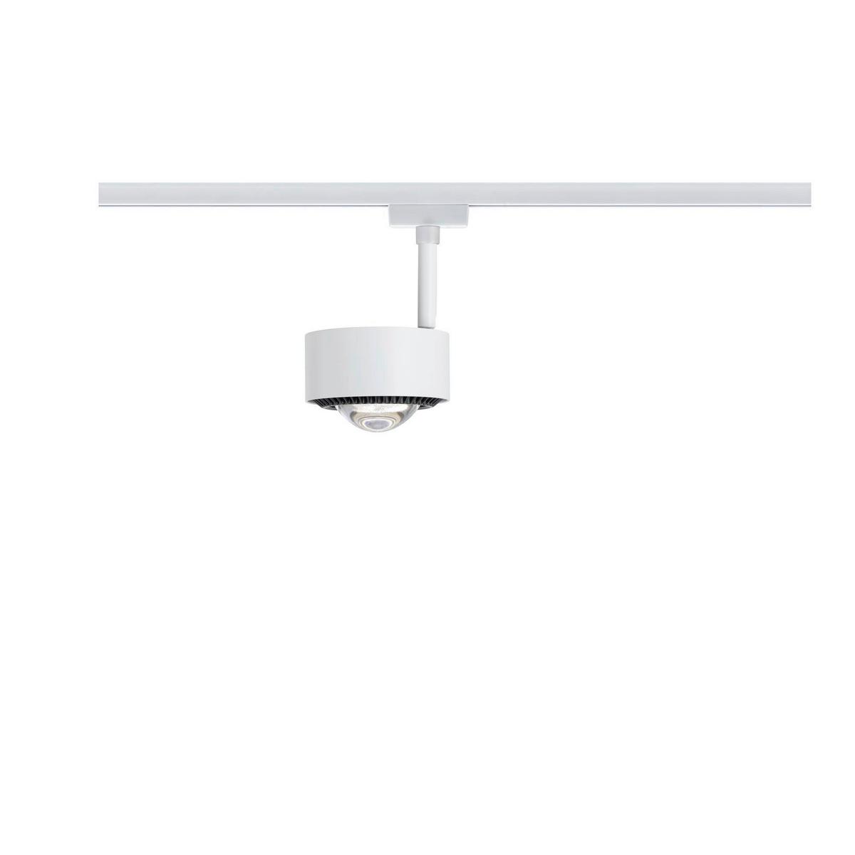 Schienensystem-Strahler Spot Aldan max. 8 Watt - Schwarz/Weiß, Basics, Metall (9,8cm) - Paulmann