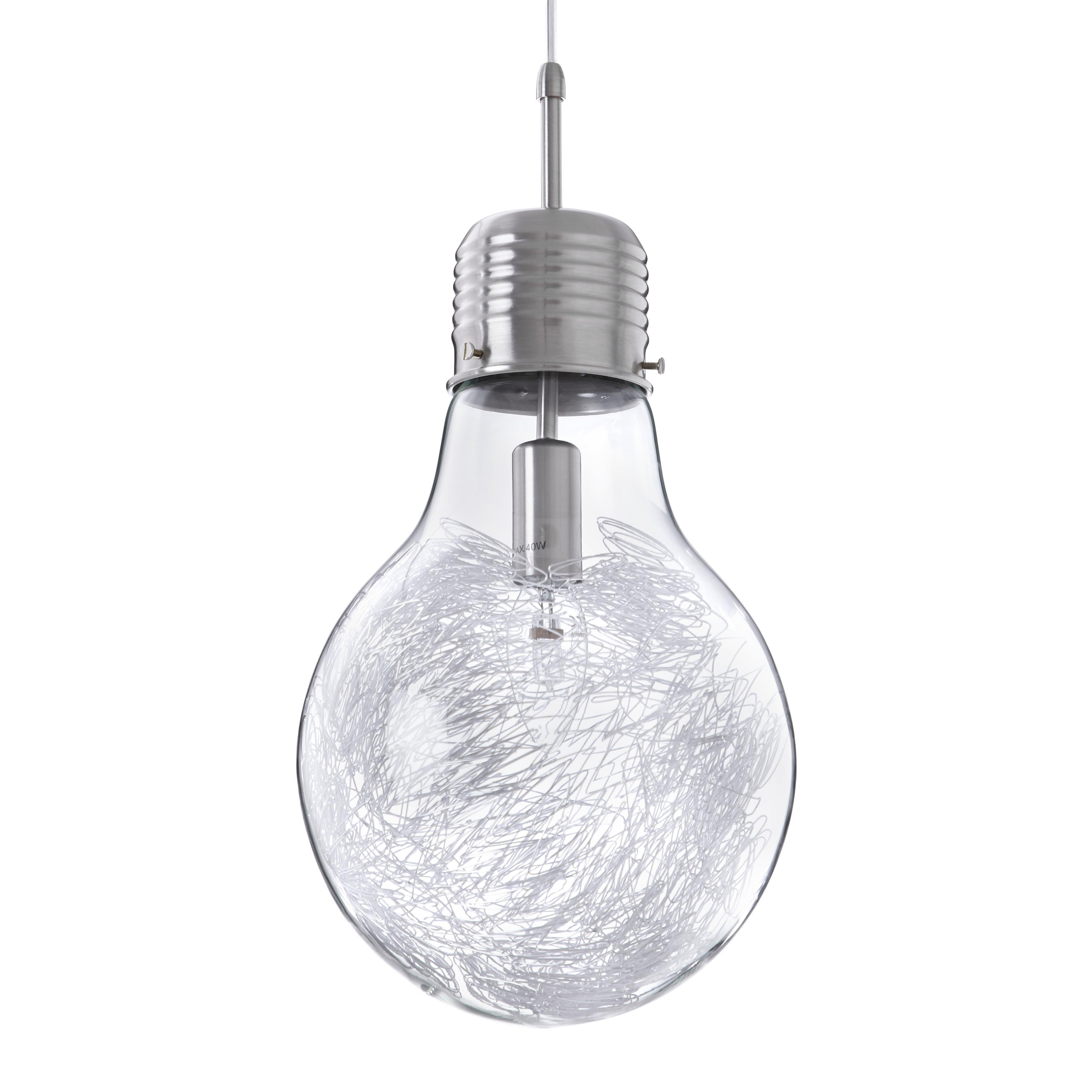 HÄNGELEUCHTE Lara, max. 40 Watt - MODERN, Glas/Metall (21/110cm) - Mömax modern living