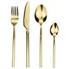 Besteckset Shine aus Edelstahl, 24-teilig - Champagner, LIFESTYLE, Metall - Mömax