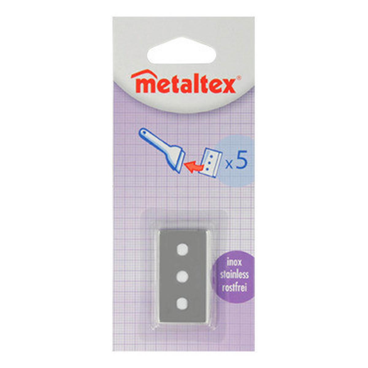 Pótpenge-csomag Metaltex - ezüstszínű, Basics, fém (2,3/4,3/0,1cm) - Metaltex