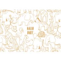 Glückwunschkarte Edelschwarz Multicolor - Basics, Papier (18/13cm)