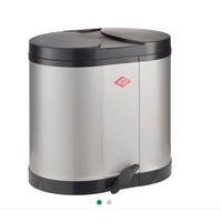 SORTOWNIK ODPADÓW 8011080 - kolor srebrny, Konventionell, tworzywo sztuczne/metal (45/43/36cm) - Wesco