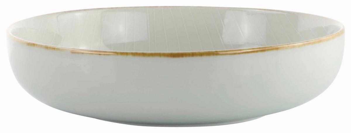 TALERZ DO ZUPY BERGEN - beżowy, Design, ceramika (22cm) - Landscape